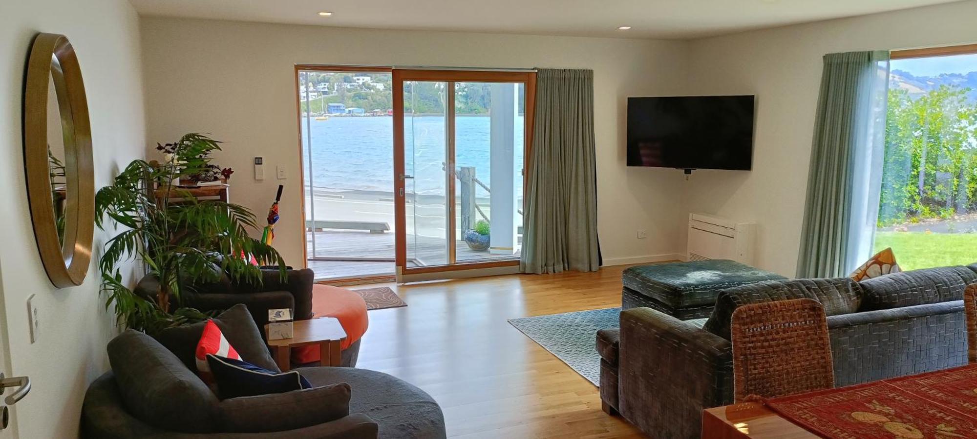 New Luxury Waterfront Accommodation Dunedin Exterior foto
